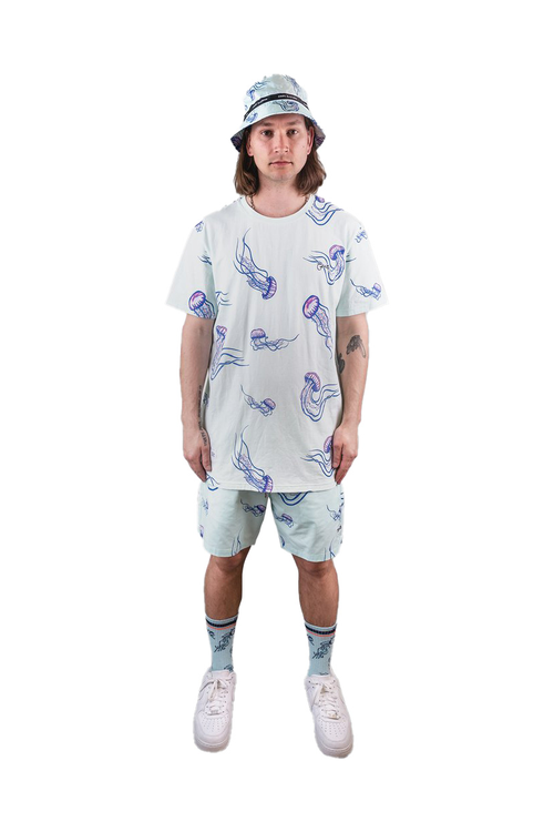 CRATE JELLYFISH ALLOVER TEE