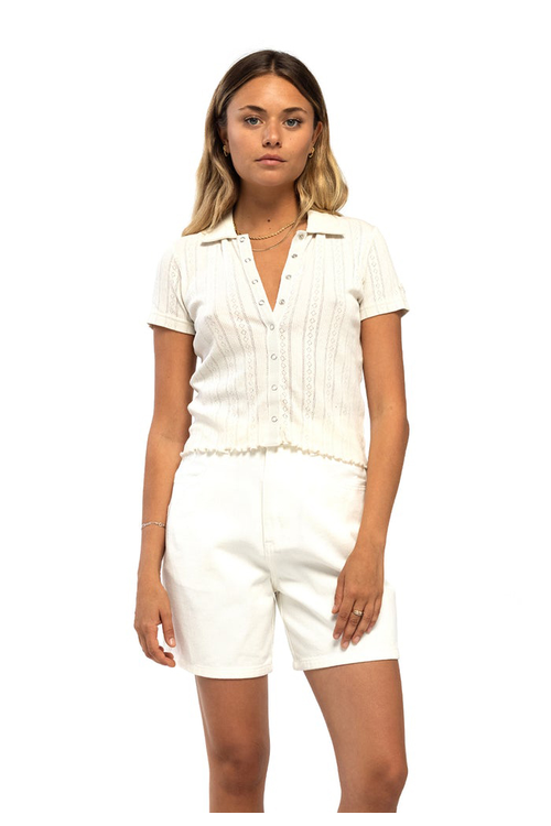 MISFIT TRIPPONS BUTTON UP TOP