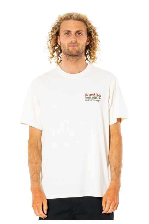 RIPCURL SOLID ROCK STACKED TEE