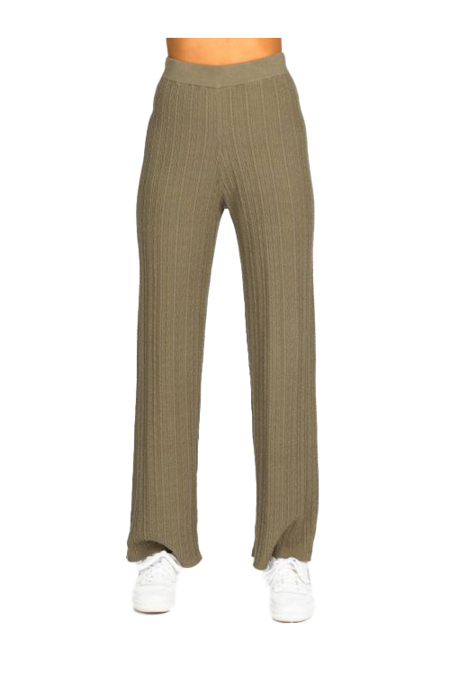 RUSTY CLEVERLY KNITTED PANT