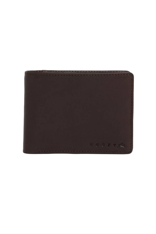RUSTY HIGH RIVER 2 LEATHER WALLET