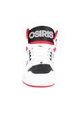 OSIRIS NYC 83 CLK WHITE/ BLACK/ RED
