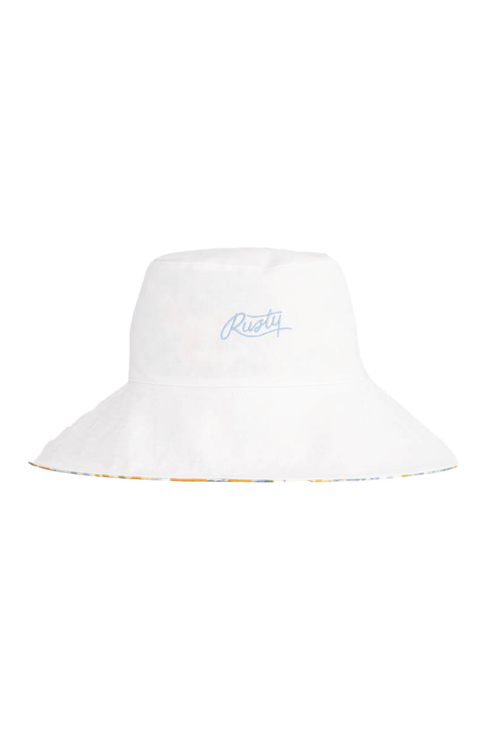RUSTY FLORA REVERSIBLE BUCKET HAT