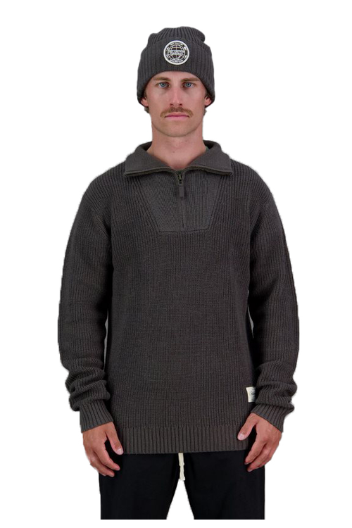 JUST ANOTHER FISHERMAN DEEP SEA ZIP KNIT