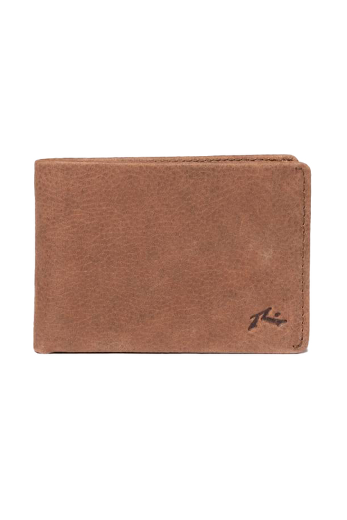 RUSTY BUSTED LEATHER WALLET