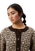 AFENDS DANDY FLORAL KNITTED CARDIGAN