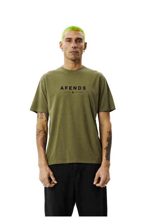 AFENDS THROWN OUT RETRO FIT TEE