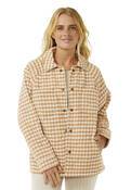 RIPCURL PREMIUM QUILTED CHECK JACKET