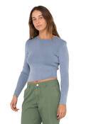 RUSTY SOLACE LS KNITTED TOP