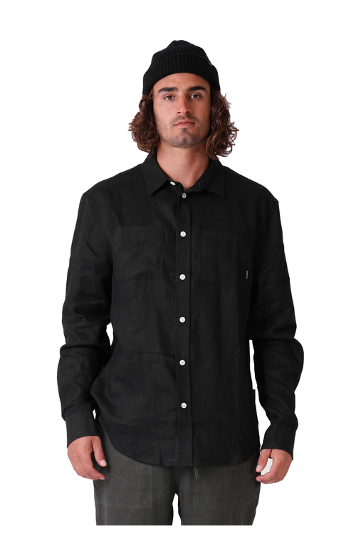 RPM Linen Long Sleeve Shirt